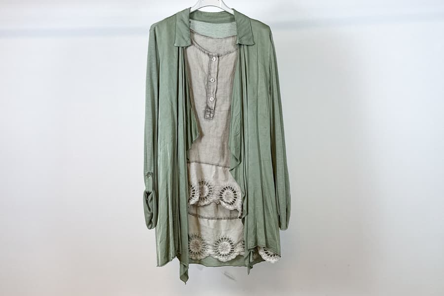 Damen Top und Jacke
